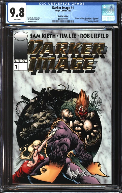 Darker Image (1993) #1 Gold Foil Edition CGC 9.8 NM/MT