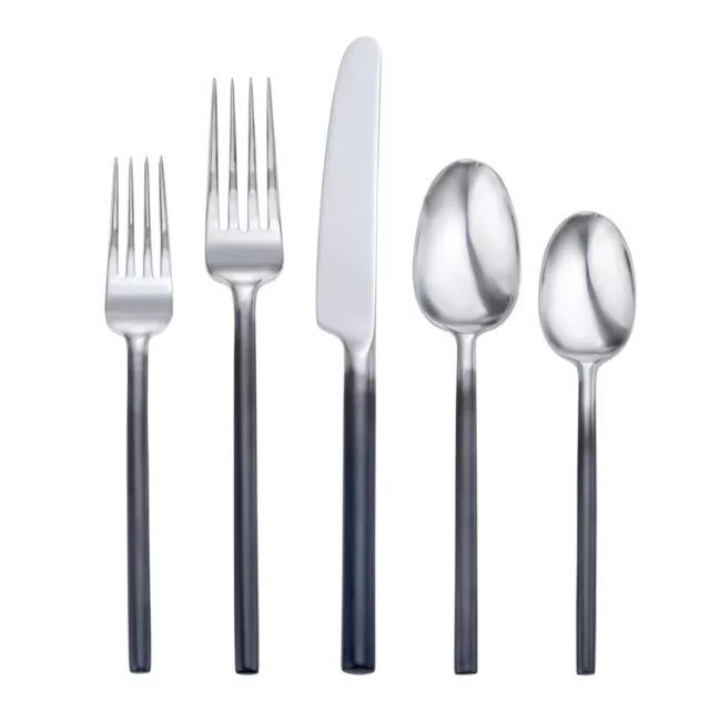 Lenox Oneida Raven 20-Piece Flatware Set, Silver