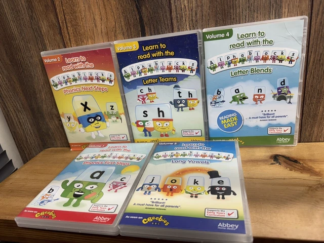 ALPHABLOCKS COMPLETE COLLECTION 5 DVD Boxset Box Set CBeebies BBC