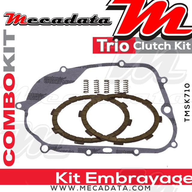 Kit Disques Embrayage Yamaha XT 125 KC - 4 Disques Garnis, Neuf, Compatible à Partir De 1983