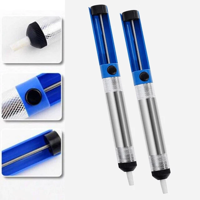 Bomba desoldadora de aluminio ligera y duradera con fuerte potencia de succión