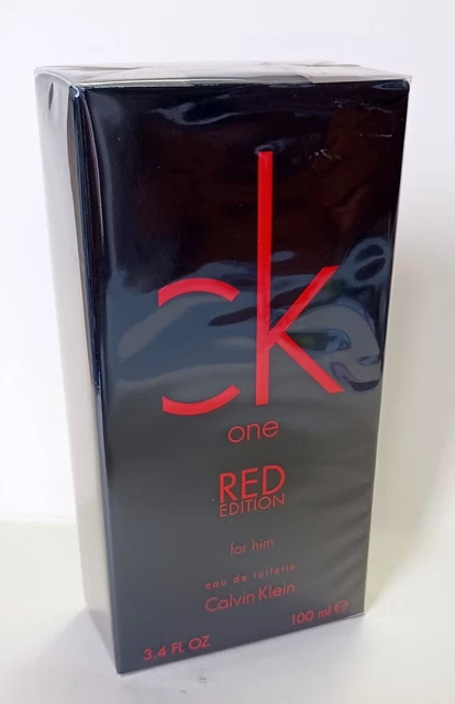 CALVIN KLEIN CK ONE RED EDITION EDT 100ml NAT. SPRAY NUEVO/LÁMINA