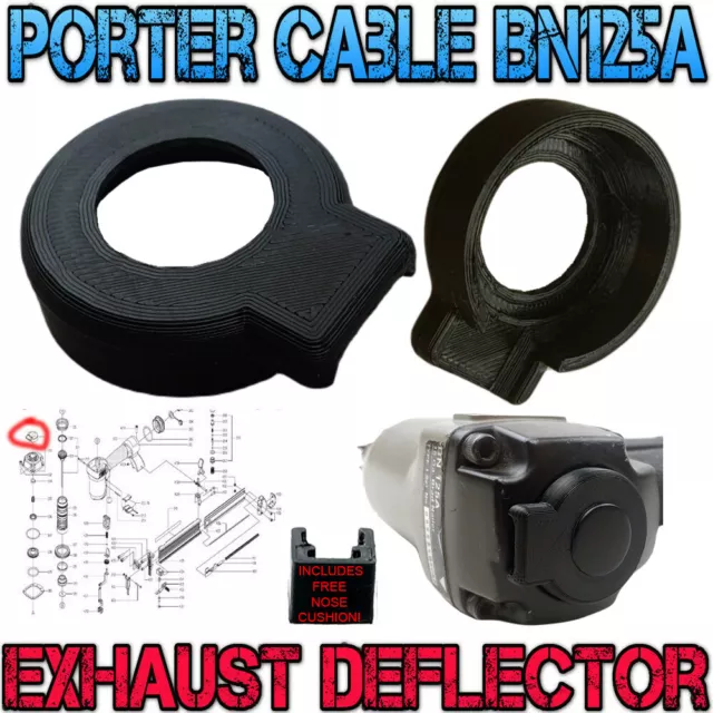 Porter Cable BN125A Brad Nailer Exhaust Deflector - Replaces PN: 894698