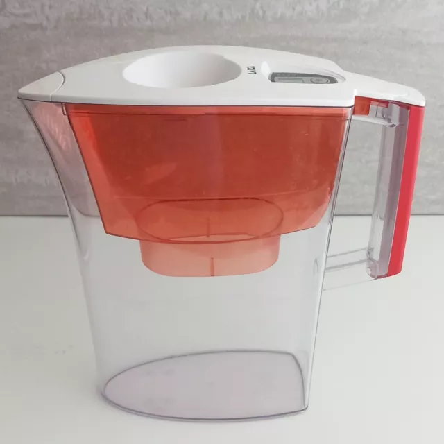 CARAFFA FILTRANTE LAICA colore bianco e rosso EUR 16,00 - PicClick IT