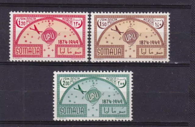 (somalia)1953 Sc C34/6 set,MH,upu,aviation    w322