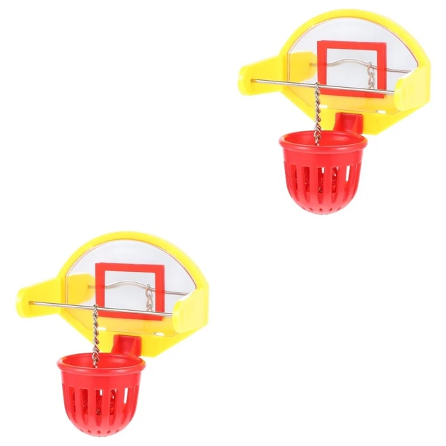 2x Vogel Ausbildung Spielzeug Papagei Foraing Spielzeug Vogel Käfig Zubehör
