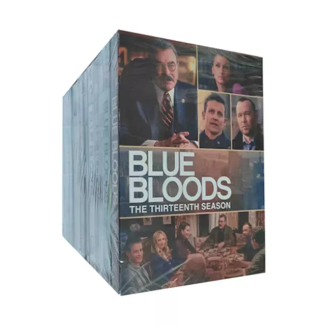 Blue Bloods Seasons 1-13  DVD The Complete TV Series 72-Disc New Box Set