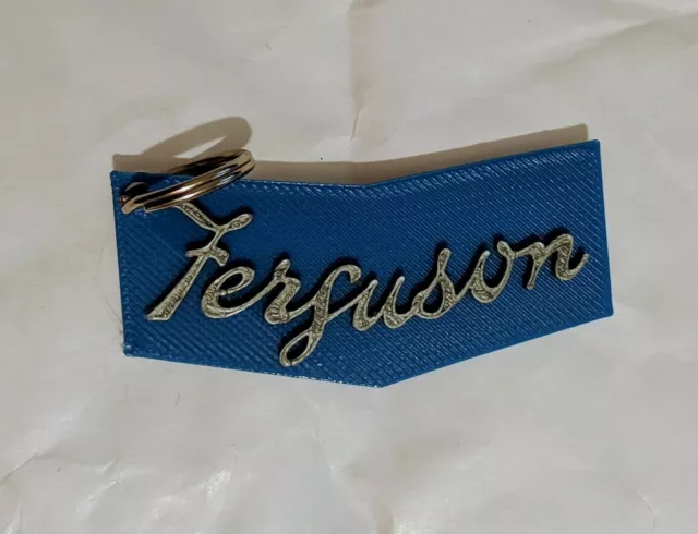 Ferguson TE20 T20 Grey Fergie keyring KEYS keychain tractor Present Gift Farming