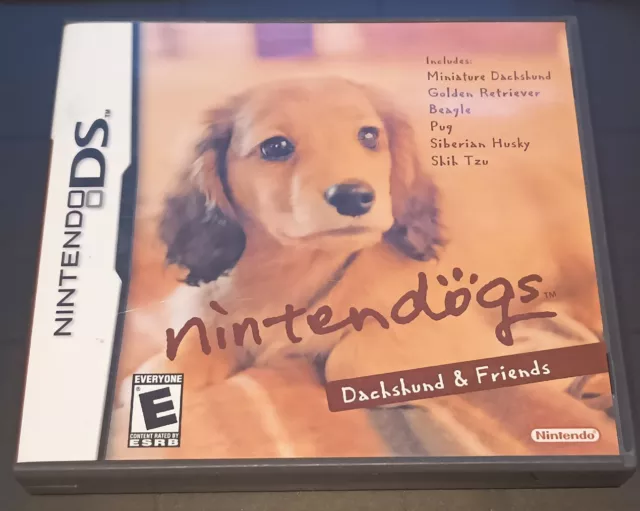 Nintendogs: Dachshund & Friends (Nintendo DS, 2005) - US Version