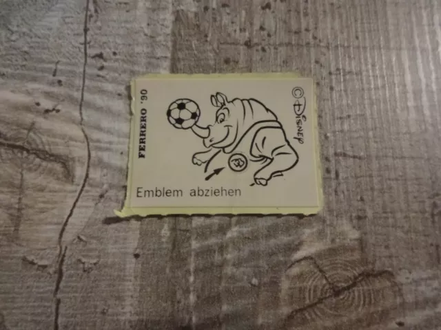 HPF-BPZ: Dribbel Boys 1990 - Emblemträger zu Rhino Raubein 100% original