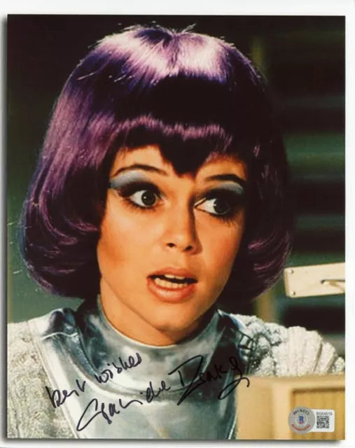 GABRIELLE DRAKE SIGNED AUTOGRAPHED 8x10 PHOTO LT GAY ELLIS UFO BBC BECKETT BAS