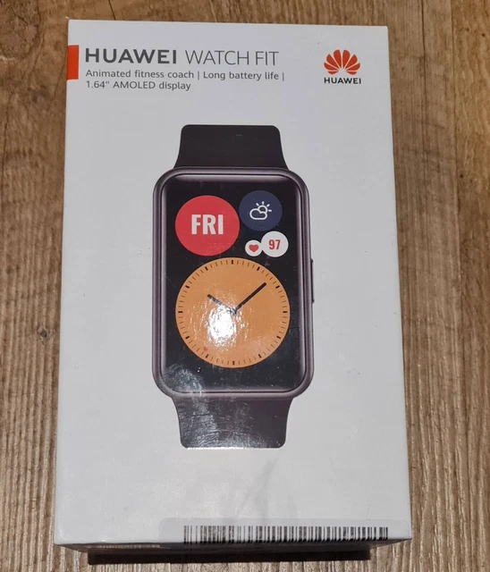 Huawei Watch Fit (TIA-B09) Smartwatch - 1,64" Amoled Display - schwarz (2)