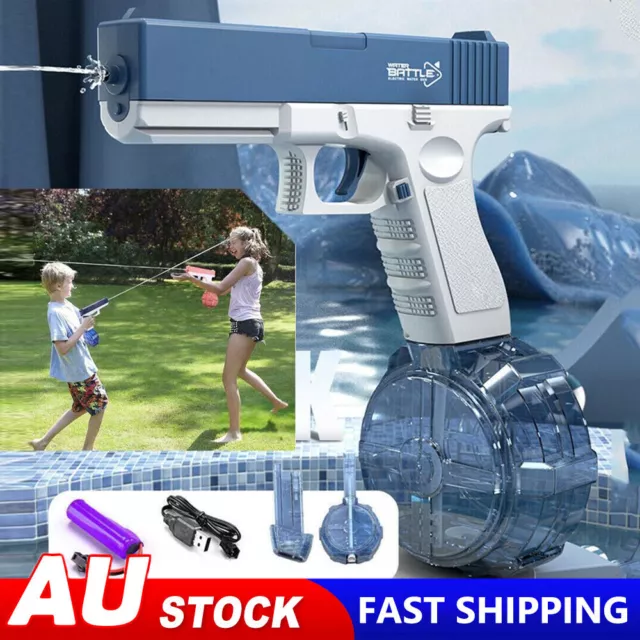 Electric Water Guns Pistol for Adults & Children Summer Pool Beach Toy Outdoor