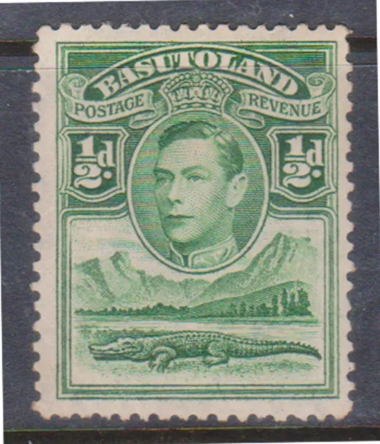 (F189-2) 1938 Basutoland 1/2d green KGVI stamp MUH (B