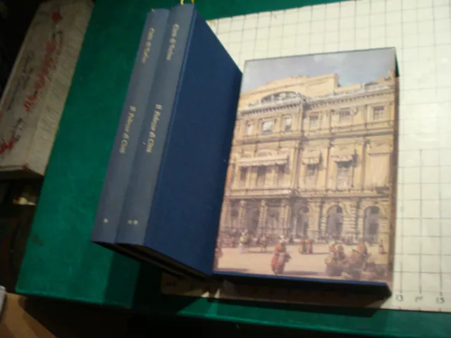 Original 2 Vol in slip case: CITTA DI TORINO--IL PALAZZO DI CITTA in Italian