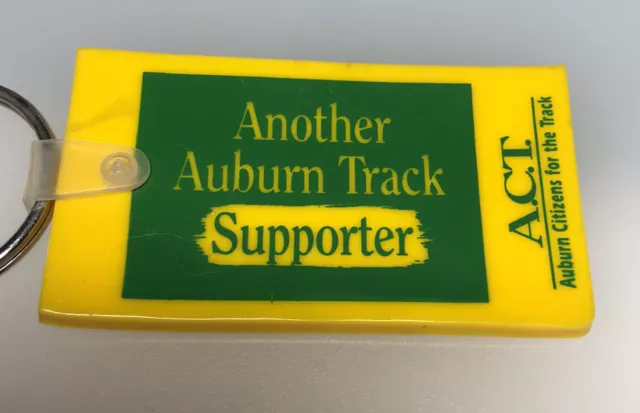 Auburn WA Thoroughbred Horse Racing Facility Track Supporter Cause Keychain
