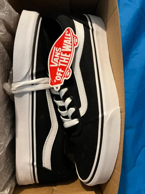 Vans Old Skool Black White Low Classic Skate Shoes