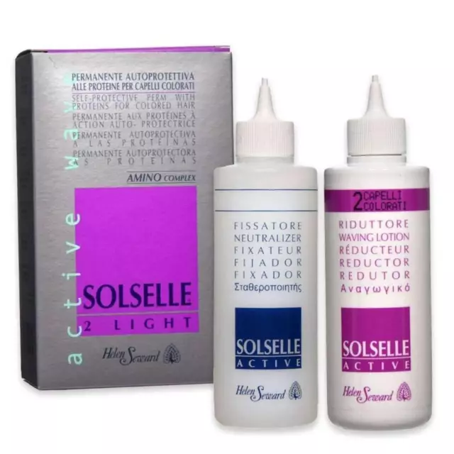 Helen Seward Solselle 1 Gentle Kit Permanente Autoprotettiva Capelli Normali