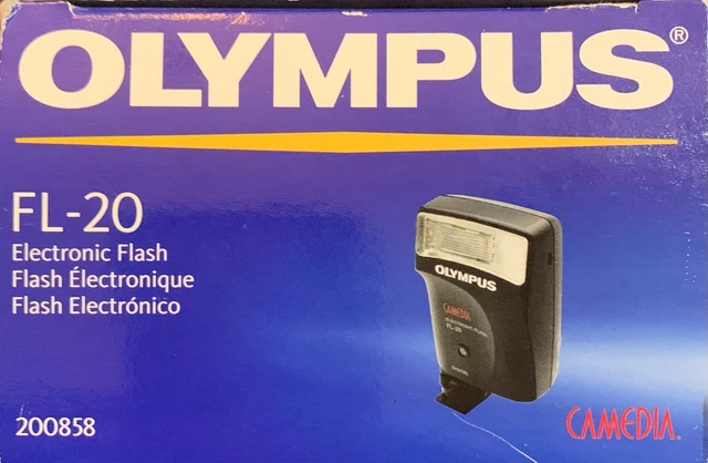 Olympus FL 20 Shoe Mount Flash for  Olympus With Factory Warranty.