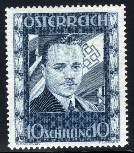 Österreich 1936 Dr. Engelbert Dollfuss Einzelmarke Mi. Nr. 588, postfrisch