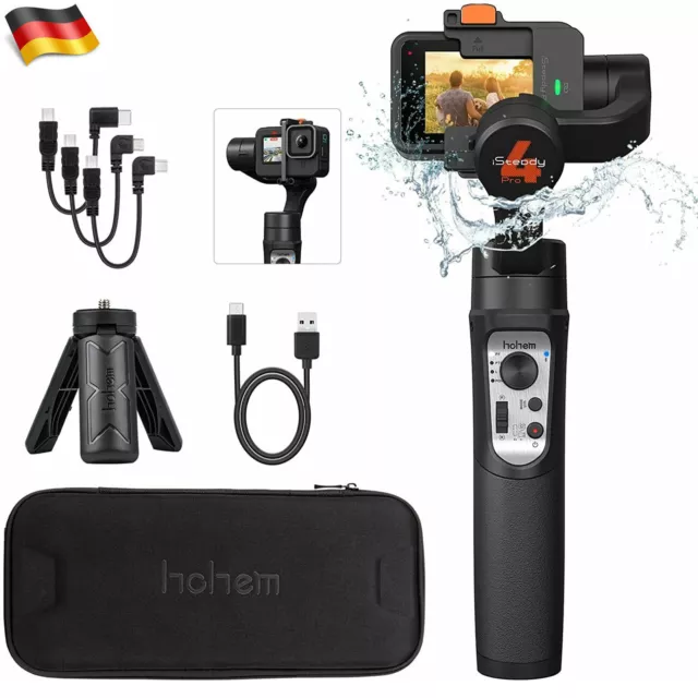 hohem iSteady Pro 4 3-Achsen Handheld Sportkamera Gimbal Stabilisator für GoPro