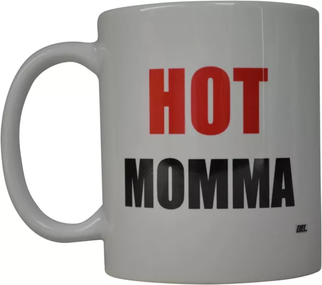 Rogue River Funny Coffee Mug Best MOM HOT MOMMA Novelty Cup Great Gift White