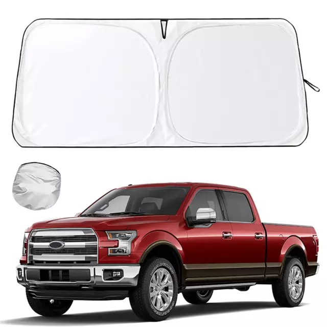 CUSTOM FIT FORD F150 19982024 Windshield Sun Shade Anti UV Foldable