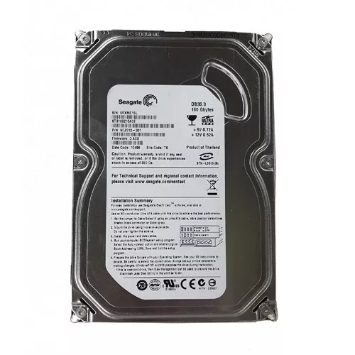 Seagate 160GB ST3160215ACE 7200 RPM PATA IDE 3.5" Desktop HDD Hard Disk Drive