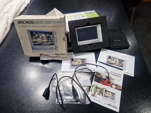 Lot Archos 405 + Station DVR + Câbles – Pour Pièces