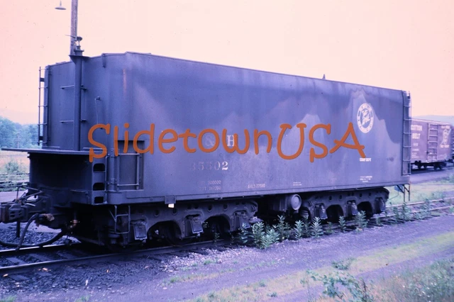 Vtg 1965 Train Slide Tender D&H Delaware & Hudson Whitehall NY X2P101