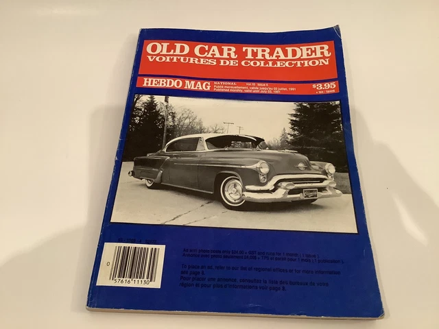CANADIAN OLD CAR Trader Auto Magazine Vintage July 1991 $21.63 - PicClick