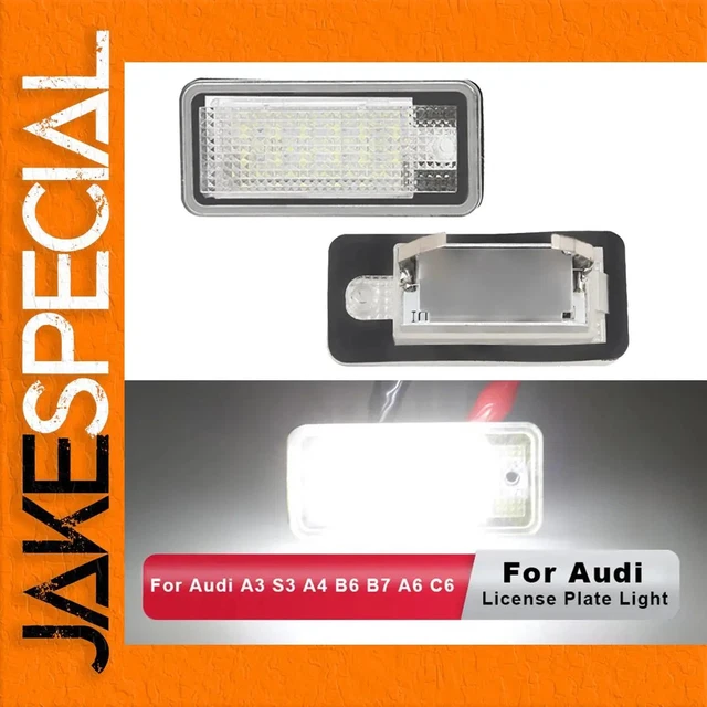 JAKESPECIAL – AUDI LED License Plate Lights 12V, 3W, 6000K EUR 36