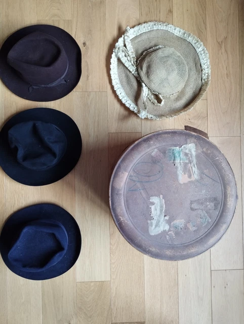 Ancien Jeu De Patience Et D'adresse : Les Chapeaux Volants (années 1920/30) Avec Sa Boîte D'origine