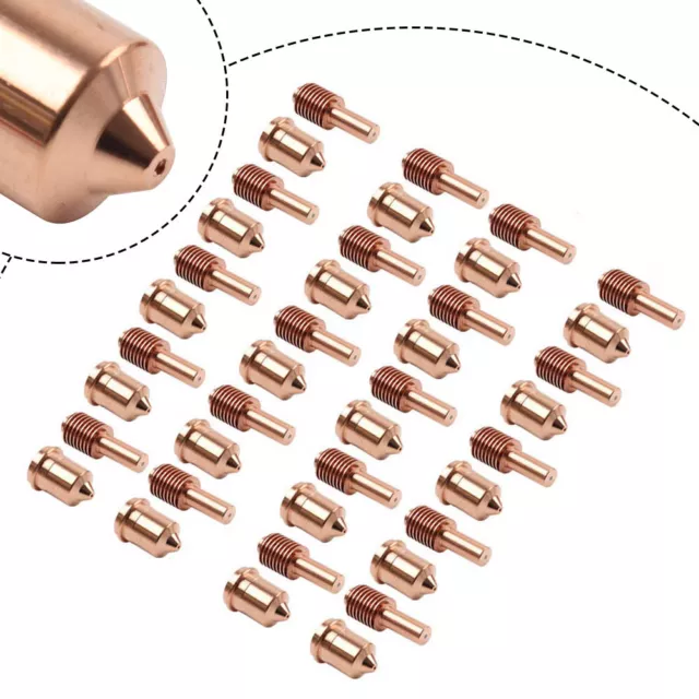 40pcs 220669 220671 Plasma Torch Consumable Electrode Nozzle Tips 