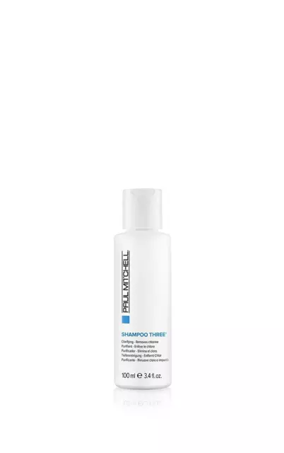 Paul Mitchell Shampoo Three, Clarifying, Removes Chlorine, for All Hair Types