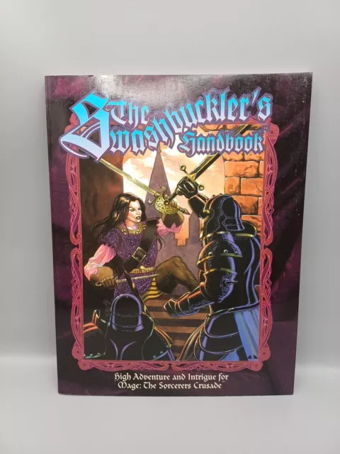 MANUALE DI SWASHBUCKLER Mage The Sorcerers Crusade Dark Ages lupo bianco inglese