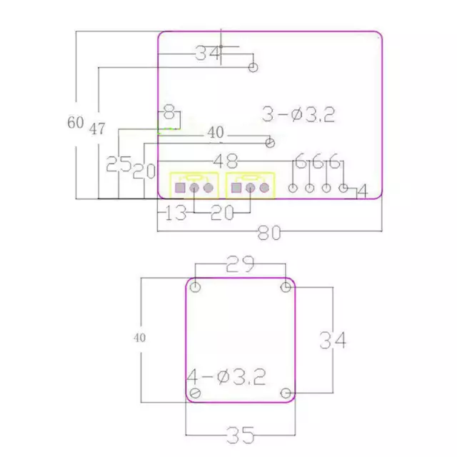 NY-D01 100A Punktschweißgerät Controller Zeitstrom Aktuelle Bedienfeld Module CE 3