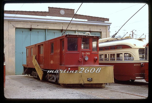(Ym) Orig. Traktion/Trolley Schiebe Ttc (Toronto, Ein) S-36 Feger