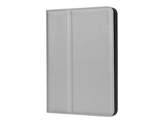 Targus Click-In Flip cover for tablet polyurethane silver for Apple THZ78104GL