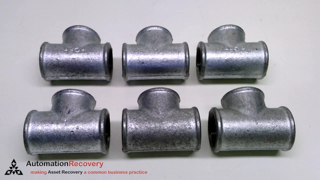 Georg Fischer 770130206   Galvanized Tee Fitting, 1" Bspp, See Desc #219589