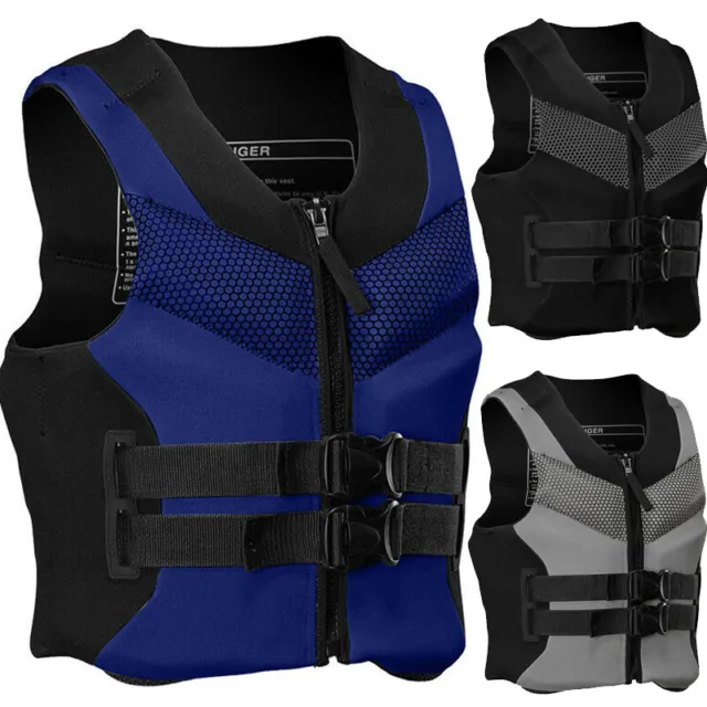 KAYAK FISHING LIFE Jacket Adult Aid Surfing Boating Water Safety Universal  Vest $0.99 - PicClick AU