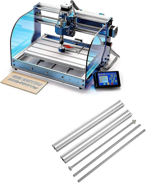 Genmitsu CNC Router Machine 3018-Prover Kit + 3018 Y-Axis Extension Kit for Most