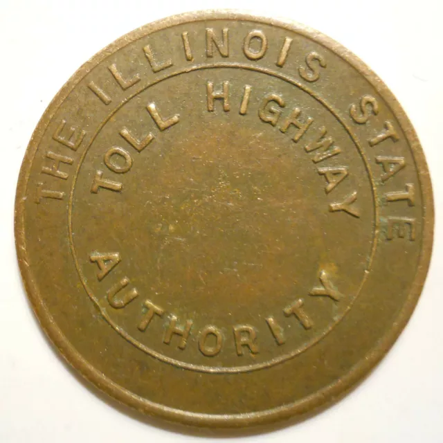 Illinois Stare Toll Highway Authority transit token - IL430D