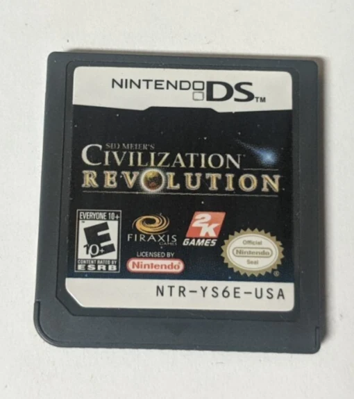 SID MEIER'S CIVILIZATION Revolution [Nintendo DS NTR-YS6E-USA