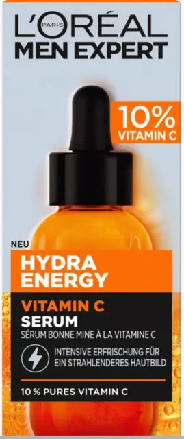 L'Oréal Men Expert Hydra Energy 10% Vitamin C Serum 30 ml Neu