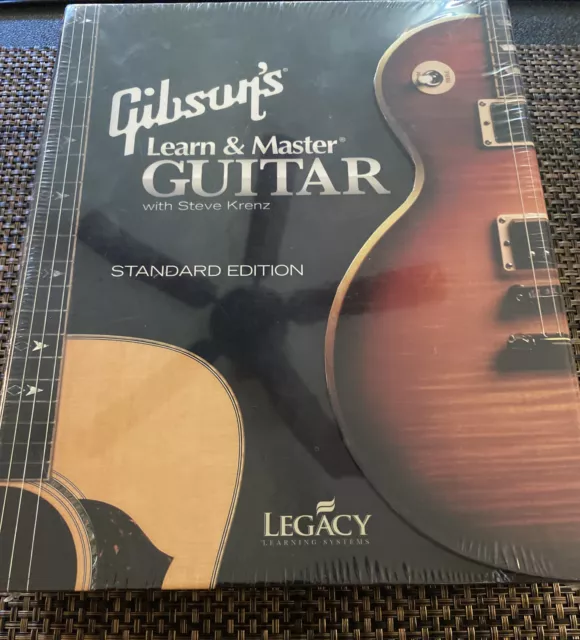 GIBSON LEARN AND Master Guitar DVD s Workbook CD s and Bonus