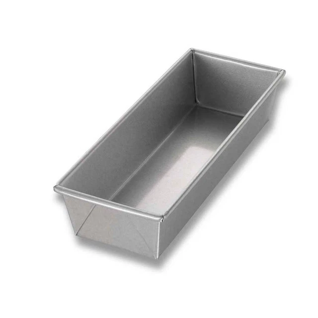 Chicago Metallic 40495 Glazed 12-1/4" Single Open Top Bread Pan