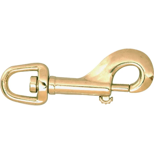 Campbell Bolt Swivel Round Eye 3-1/2 In. Snap T7615402 Campbell T7615402