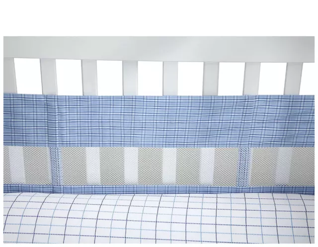 Nautica Kids William Secure-Me Mesh Crib Liner
