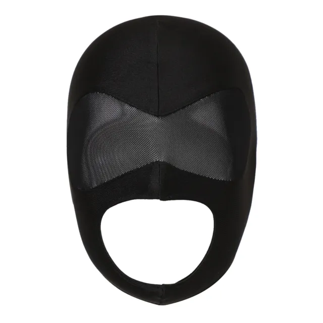Adult Headgear Stretchy Cosplay Costume Black Face Mask Breathable Mesh